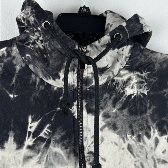 John + Jenn Tie Dye Full Zip Hoodie Jacket - Picture 8 of 13